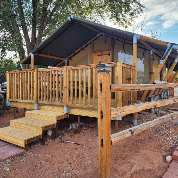 Desert Glamping Getaway Near Moab Arches Villa Esterno foto